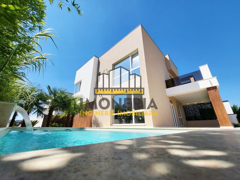 Ilfov Vila stil mediteranean cu piscina- Zona zi 63 mp-0% comision-Sos Cernica