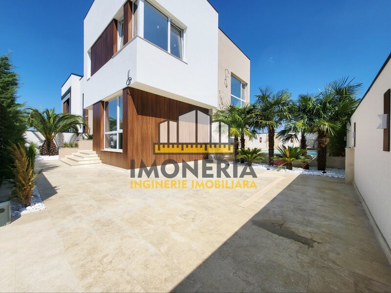 Ilfov Vila stil mediteranean cu piscina- Zona zi 63 mp-0% comision-Sos Cernica