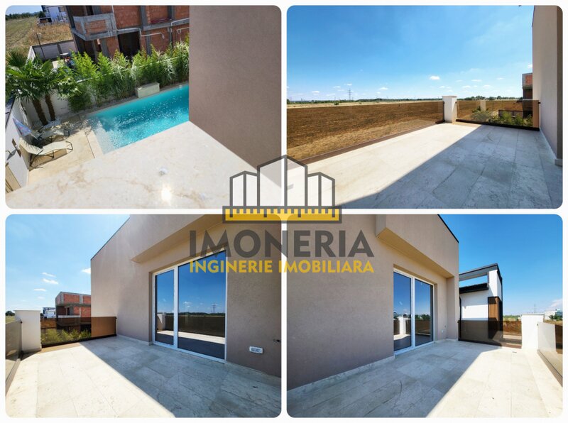 Ilfov Vila stil mediteranean cu piscina- Zona zi 63 mp-0% comision-Sos Cernica
