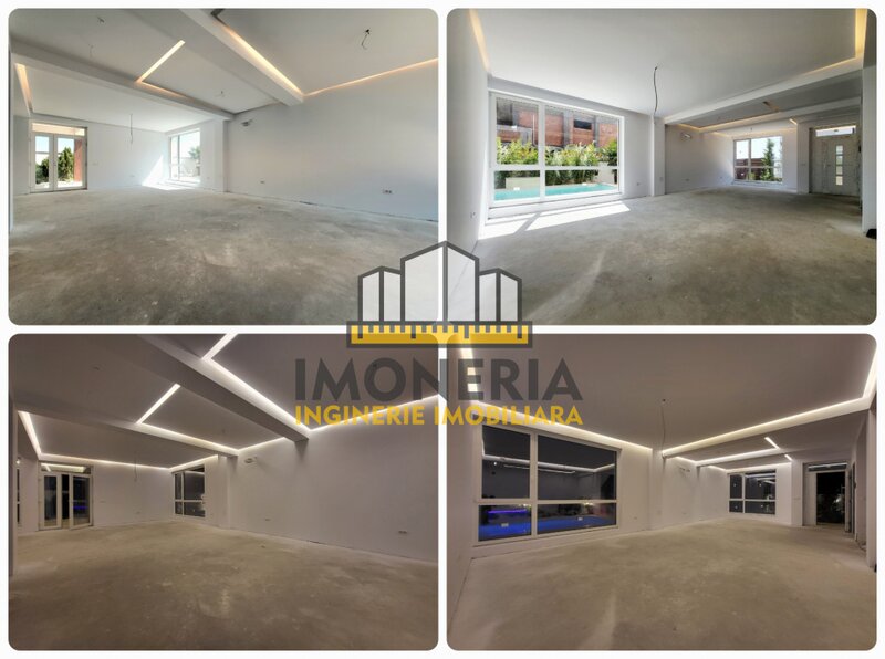 Ilfov Vila stil mediteranean cu piscina- Zona zi 63 mp-0% comision-Sos Cernica